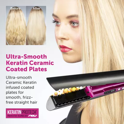 Carmen samantha clearance rechargeable hair straightener