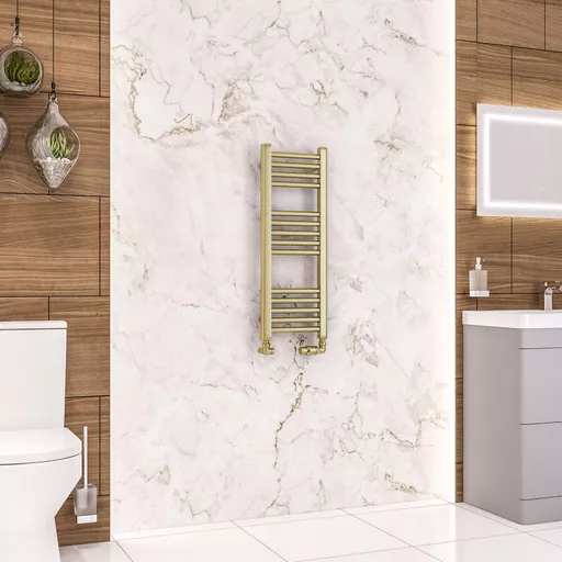 Wendover Straight Multirail 800 x 300 Brushed Brass