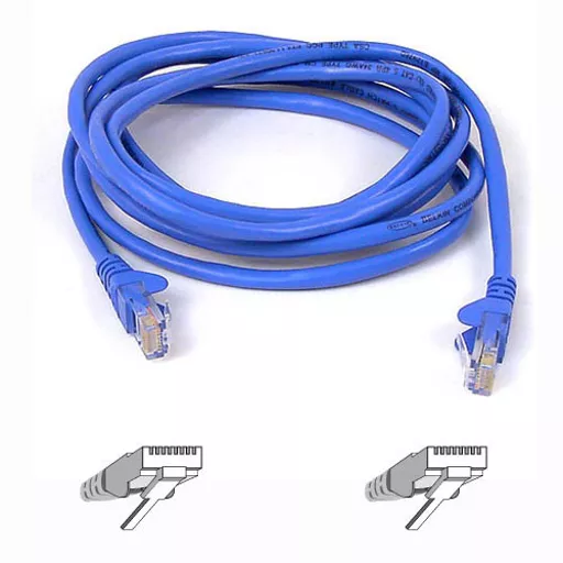 Belkin RJ45 CAT-6 Snagless STP Patch Cable 2m blue networking cable