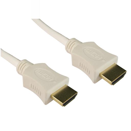Cables Direct HDMI, 2m HDMI cable HDMI Type A (Standard) White