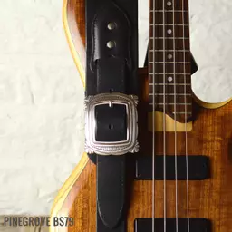Handmade Leather Guitar Strap BS79 by Pinegrove Leather