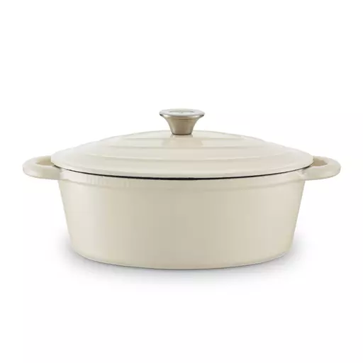 Foundry 29cm Oval Casserole Cast Iron