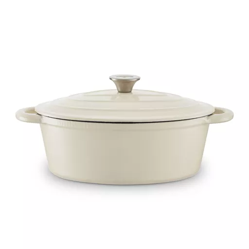 Foundry 29cm Oval Casserole Cast Iron