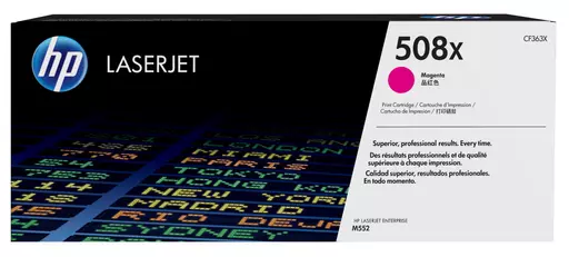 HP CF363X/508X Toner cartridge magenta, 9.5K pages ISO/IEC 19798 for HP CLJ M 552/E 55040