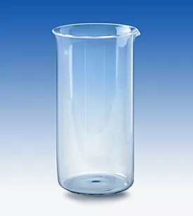 Beaker Tall Form, with spout 1000ml, Clear, Borosilicate Glass 3.3