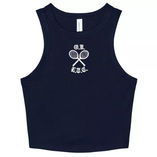 Oxford University Lawn Tennis Club Women’s Cropped Tank Top