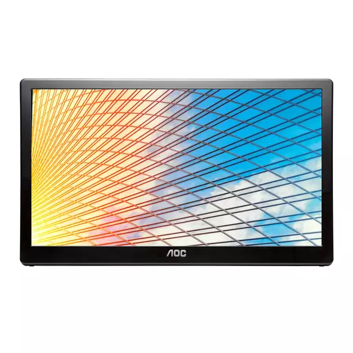 AOC 59 Series E1659FWU LED display 39.6 cm (15.6") 1366 x 768 pixels Black