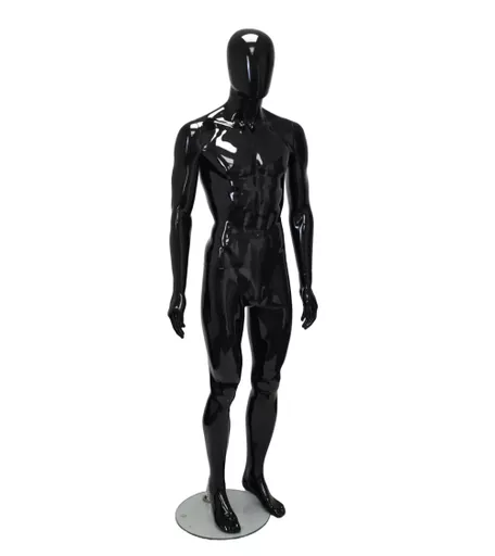 Capri Range - Gloss Black Male Faceless Mannequin