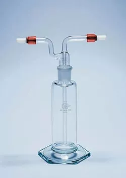 Dreschel Bottle Head for Gas Washing Bottle, Stem: 215mm, For Use With (Equipment) MF29/3/500