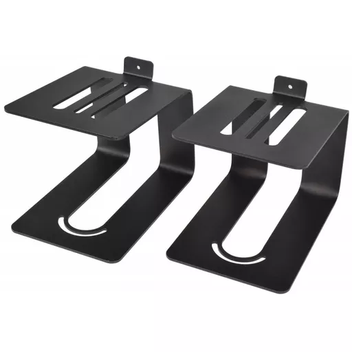 QTX Elevated Desktop Speaker Stands