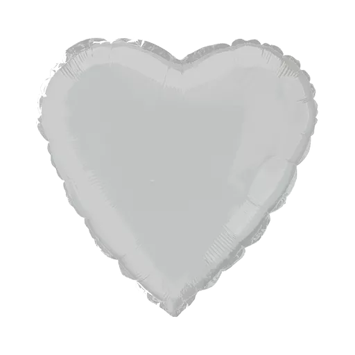 Silver Heart Foil