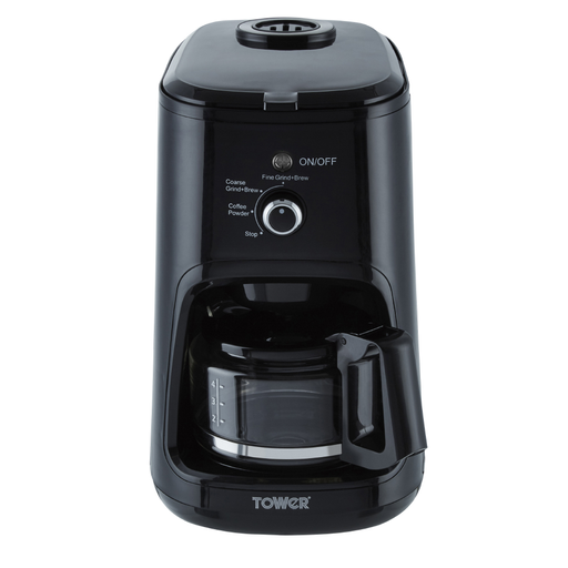 Photos - Coffee Maker Tower 900W Bean to Cup  Black T13005 