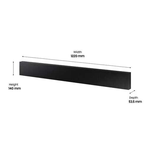 Samsung The Terrace HW-LST70T/XU soundbar speaker Black 3.0 channels 210 W