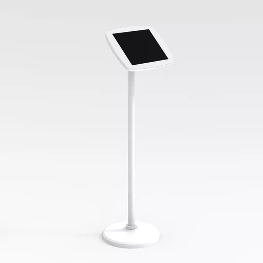 Bouncepad Floorstanding with USB Cable | Samsung Galaxy Tab A8 10.5 (2021) | White | Exposed Front Camera and Home Button