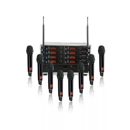 JTS UF 20 8 Way All Racked Up System Handheld Bundle