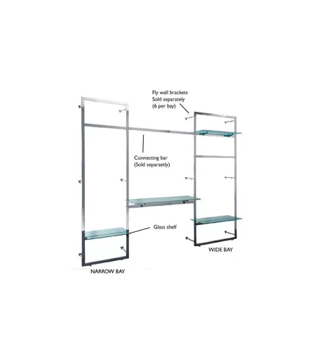 Fly system - Wide wall frame