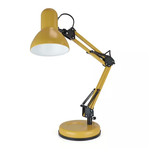 HomeLife 35w 'Swing Poise' Hobby Desk Lamp -  Mustard