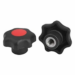 K0154 Star Grips Form K With Cap Threaded Bush Size M5-M12