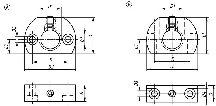 Mounting Bracket In Steel