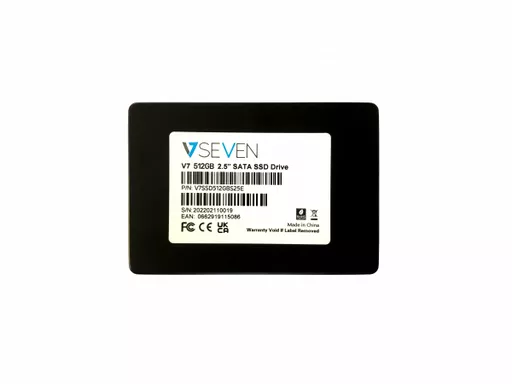 V7 V7SSD512GBS25E internal solid state drive 2.5" 512 GB Serial ATA III 3D TLC