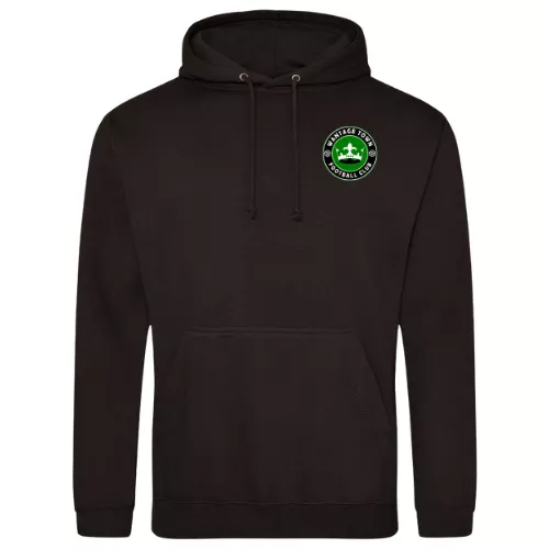 Wantage Town Football Club Senior Black Leisure Hoodie