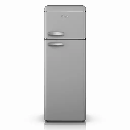 Swan Top Mounted Retro Fridge Freezer