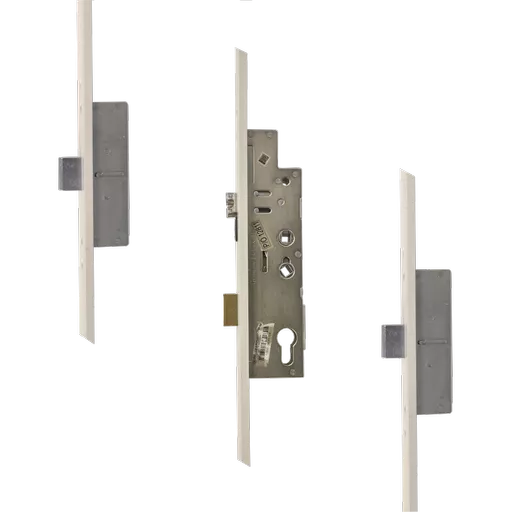 FULLEX Crimebeater 44mm Lever Operated Latch & Deadbolt Twin Spindle - 2 Dead Bolt