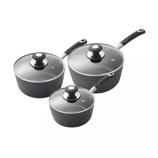 Precision 3 Piece Non-Stick Saucepan Set