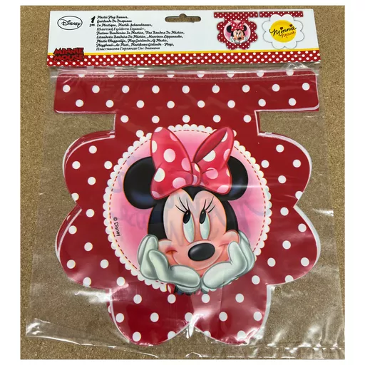 Minnie Mouse Polka Dots Pennant Banner