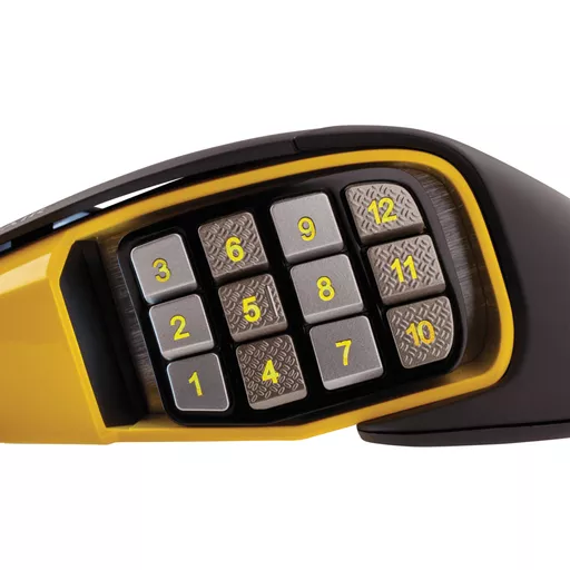 Corsair Scimitar Pro RGB mouse Gaming Right-hand USB Type-A Optical 16000 DPI