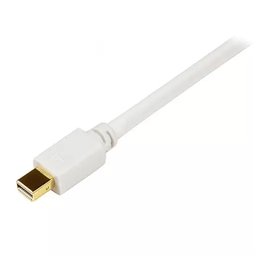 StarTech.com 3 ft Mini DisplayPort to DVI Adapter Converter Cable – Mini DP to DVI 1920x1200 - White