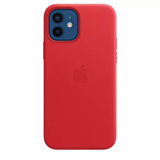 Apple iPhone 12 | 12 Pro Leather Case with MagSafe - (PRODUCT)RED