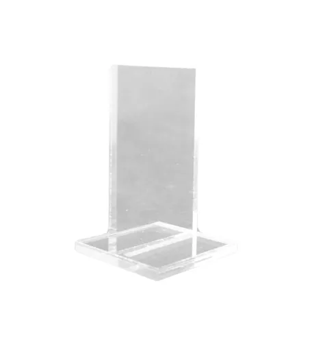 Clear Acrylic Display Heel Rest - Medium