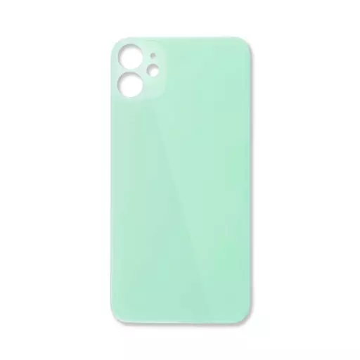 Back Glass (Big Hole) (No Logo) (Green) (CERTIFIED) - For iPhone 11