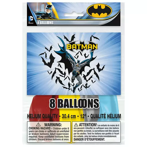 Batman Latex Balloons