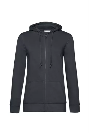 Women's Organic Zipped Hood