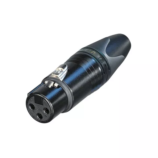 Neutrik NC3FXX-B 3 Pole XLR Female Cable Connector