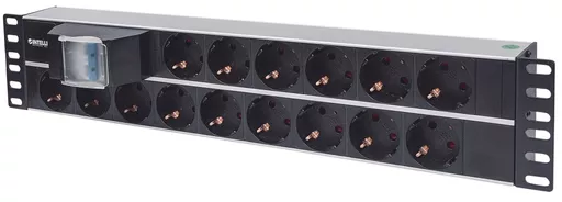 Intellinet 714051 19″ 2U Rackmount 15-Outlet Power Distribution Unit