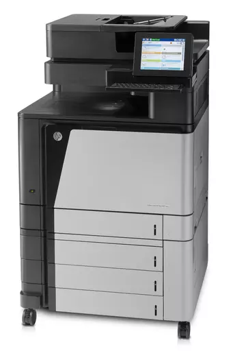 HP Color LaserJet Enterprise Flow MFP M880z, Print, copy, scan, fax, 200-sheet ADF; Front-facing USB printing; Scan to email/PDF; Two-sided printing