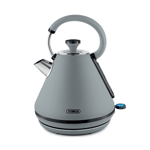 Tower Sera 1.7 Litre 3KW Kettle Grey from Tower Housewares