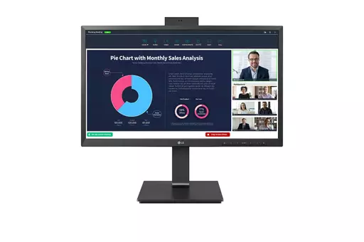 LG 24BP750C-B computer monitor 60.5 cm (23.8") 1920 x 1080 pixels Full HD LED Black