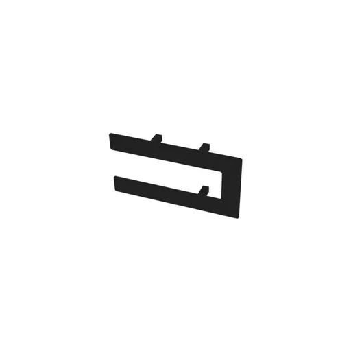 Addington Double Flat Style Towel Hanger 292mm Matt Black