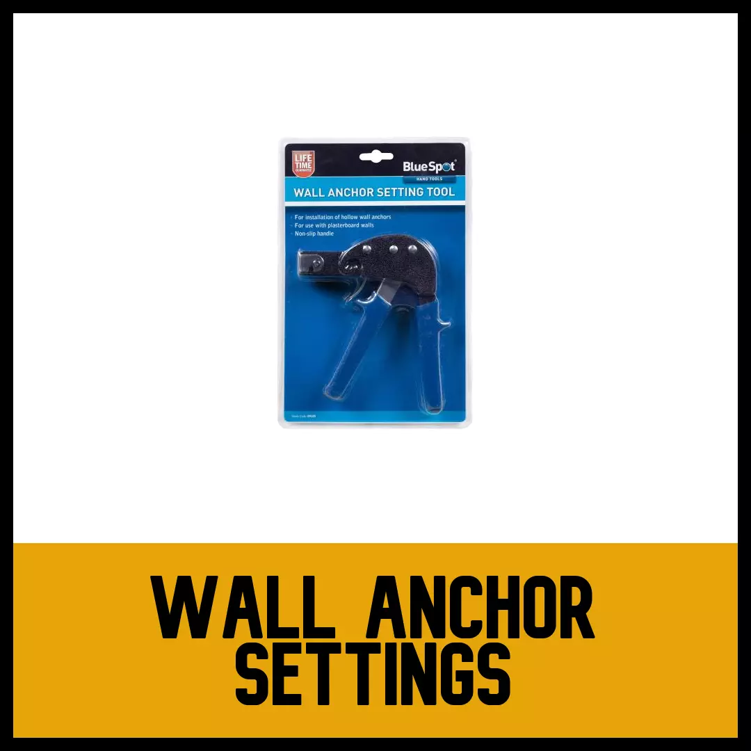 Wall Anchor Setting
