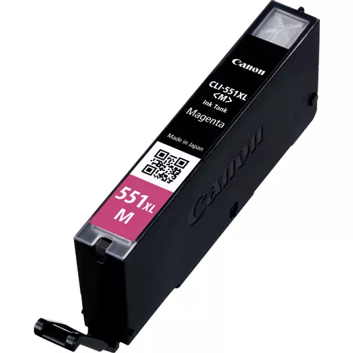 Canon 6445B001/CLI-551MXL Ink cartridge magenta high-capacity, 680 pages ISO/IEC 24711 313 Photos 11ml for Canon Pixma IP 8700/IX 6850/MG 5450/MG 6350/MX 725