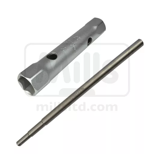 Spanner - Box Spanner with Bar - 27 & 30mm - Use With Cabinet Lock Mechanisms