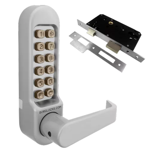 BORG LOCKS BL5403 Digital Lock With Inside Handle And Euro-Profile Lockcase