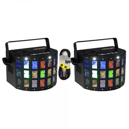 Algam Lighting Helios II Lighting Effect Twin Pack Bundle