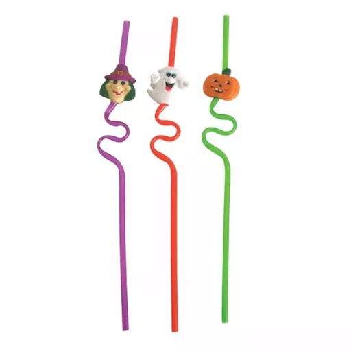 Spooky Crazy Straws