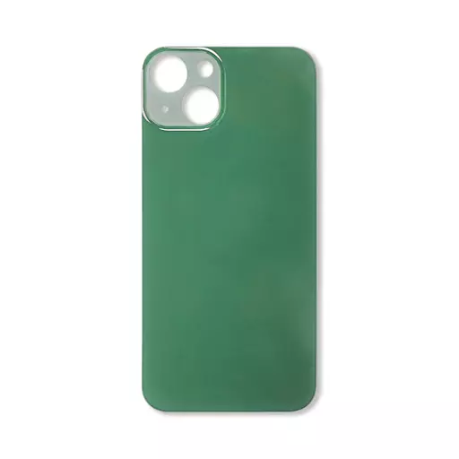Back Glass (Big Hole) (No Logo) (Green) (CERTIFIED)- For iPhone 13
