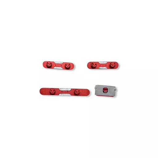 External Button Set (Red) (CERTIFIED) - For iPhone 13